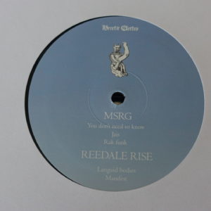 MSRG / Reedale Rise - Aquatic Experience - Heretic Electro - 12", EP