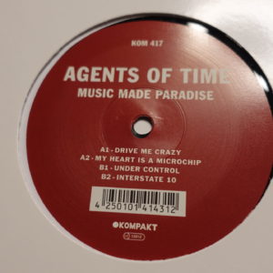 Agents Of Time - Music Made Paradise - Kompakt - 12", EP