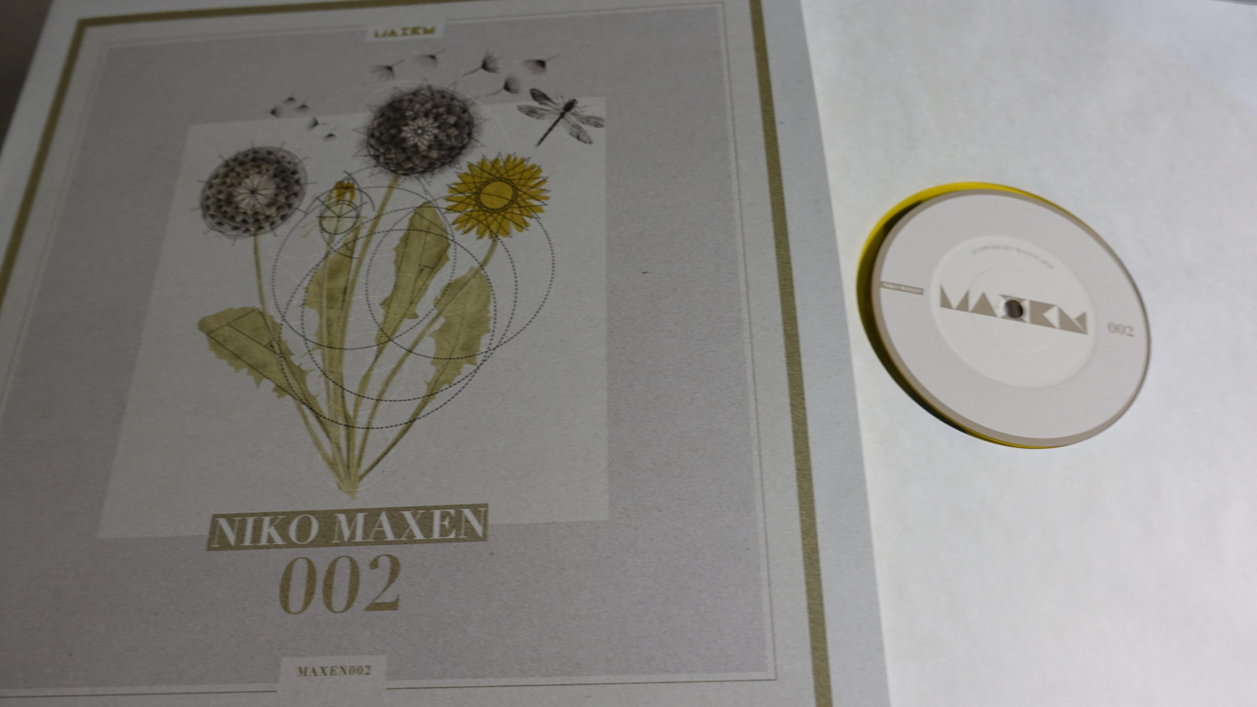 Niko Maxen – MAXEN02 - Maxen – MAXEN02 12" Yellow