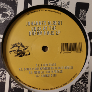 Johannes Albert - Yoga At The Dream Haus EP - Renate Schallplatten 10 - 12", EP