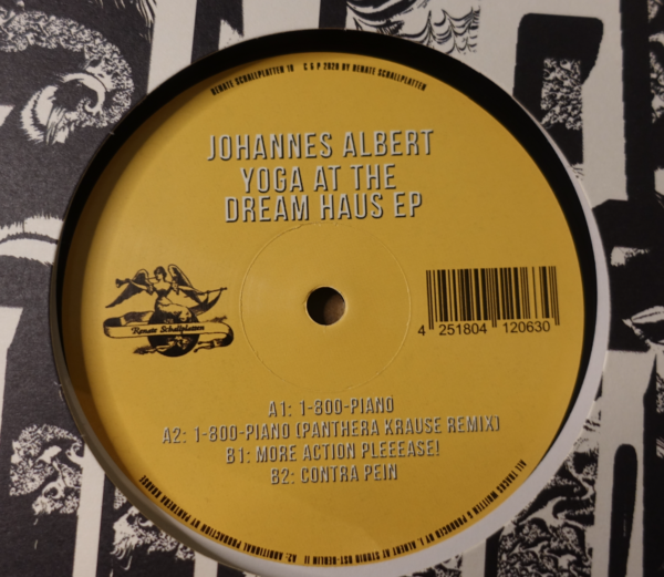 Johannes Albert - Yoga At The Dream Haus EP - Renate Schallplatten 10 - 12", EP