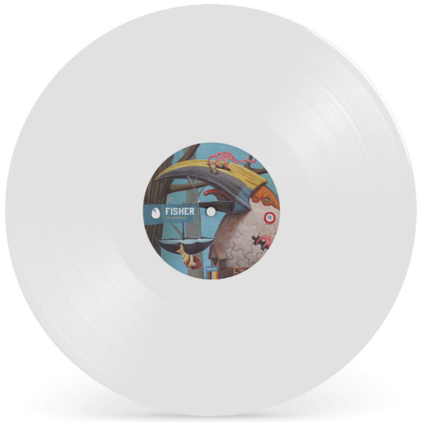 Fisher - YA KIDDING (WHITE VINYL)- DirtyBird -DB155WHITE -12" - Image 2