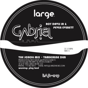 ROY DAVIS JR - GABRIEL - LARGE - LARV019WHITE - 12”