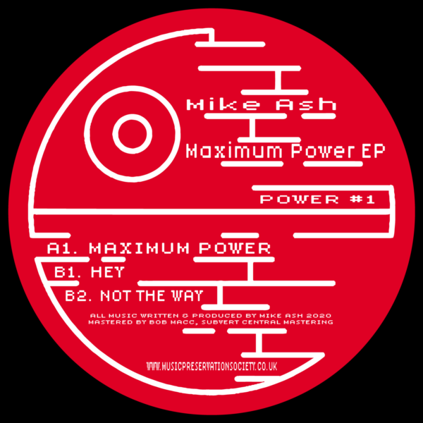 Mike Ash - Maximum Power EP - Music Preservation Society - POWER #1 - Image 3