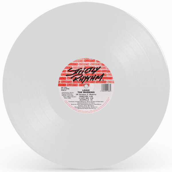 Logic - The Warning / The Final Frontier - Strictly Rhythm - SR 1207 - 12", RE, RP, Whi