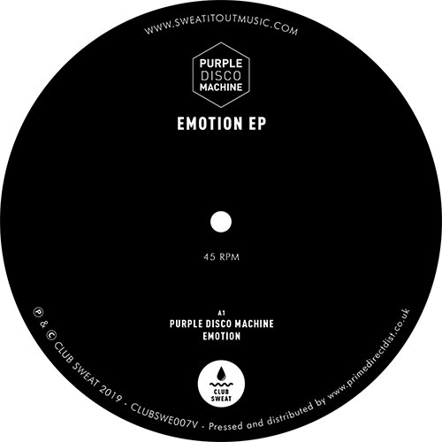 Purple Disco Machine - Emotion EP - Club Sweat - CLUBSWE007V - 12", EP