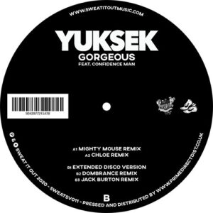 Yuksek - Gorgeous - Remixes - SWEAT IT OUT - SWEATSV011 - 12"