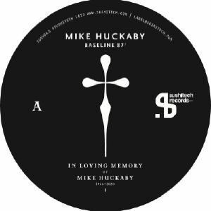 Mike Huckaby - Baseline 87' - Sushitech Records - SUSH04.5 - 10", RE, Cle