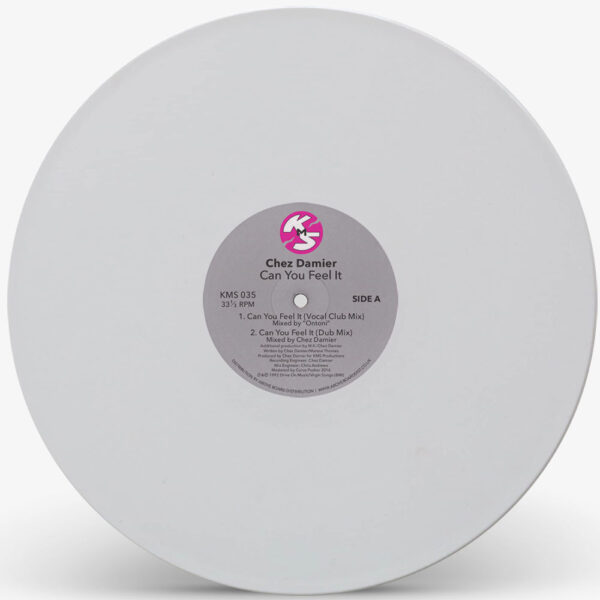 Chez Damier - Can You Feel It  - KMS - KMS 035WHITE - 12", RE, RM, RP, Whi
