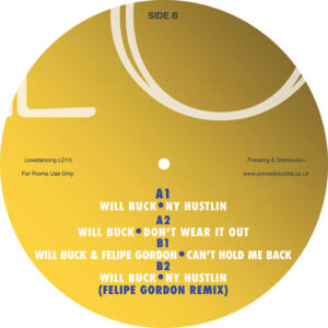Will Buckley - NY Hustlin' EP - Lovedancing - LD15 - 12", EP, Promo
