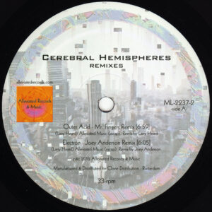 Mr. Fingers - Cerebral Hemispheres Remixes - Alleviated Records - ML-2237-2 - 12"