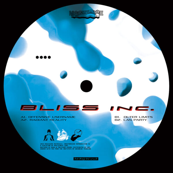 Bliss Inc. - Radiant Reality - Magicwire - MAGIC018 - 12"