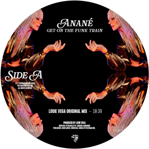 Anané - Get On The Funk Train - Nervous Records - NER24858 - 12"