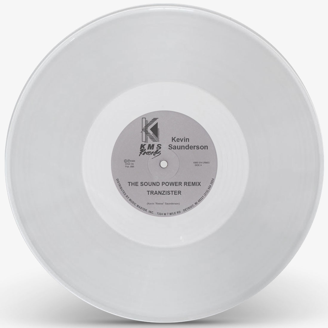 Kevin Saunderson - The Sound (Power Remix) - KMS - KMS 014 (RMX) - 12", Ltd, RE, Cle - Image 2