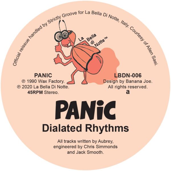 Panic - Dialated Rhythms / Last Injection - La Bella Di Notte - LBDN-006 - 12", RE