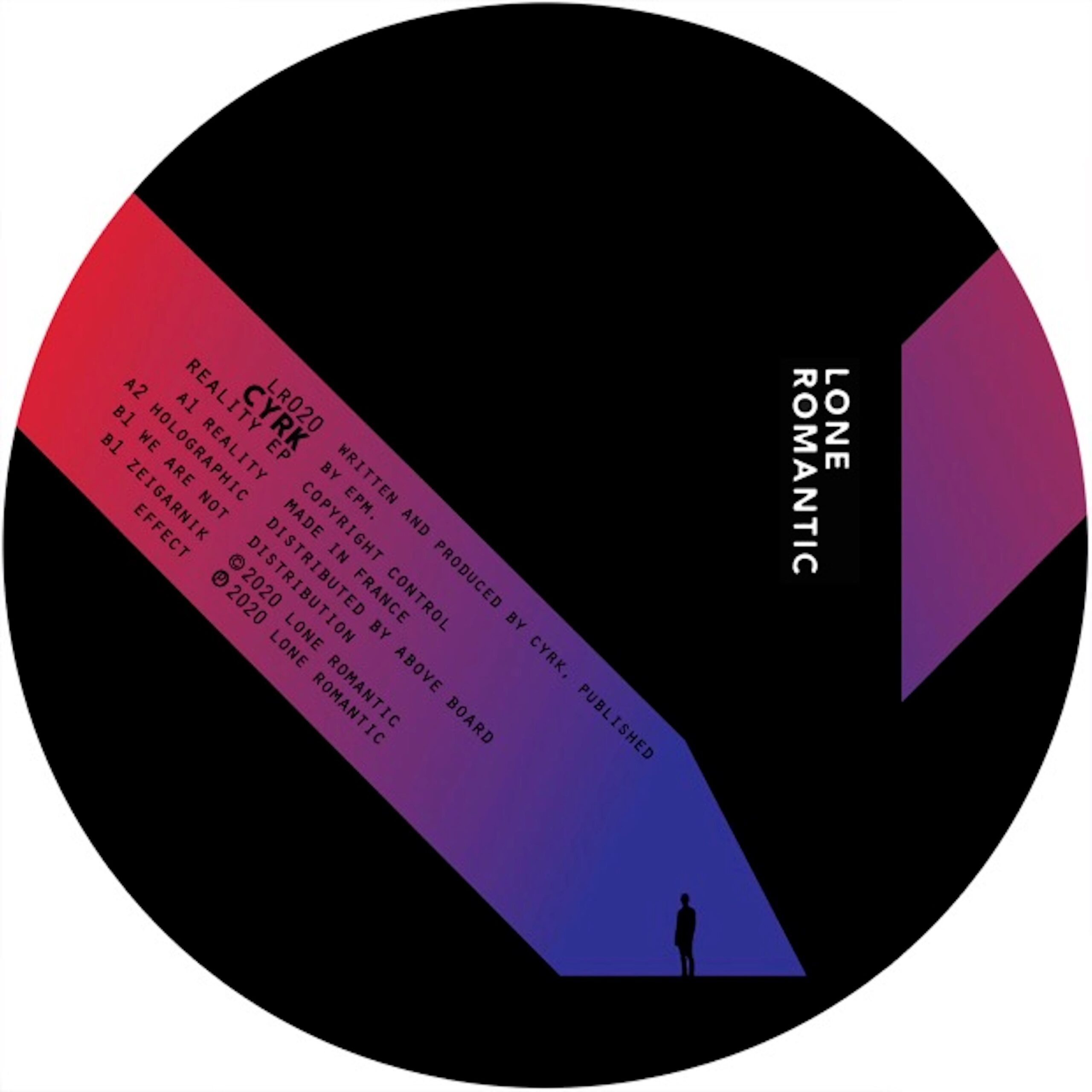 CYRK - Reality EP - Lone Romantic - LR020 - 12"