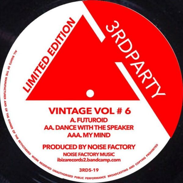 Noise Factory - Vintage Vol #6 - 3rd Party Records - 3RD5-19 - 12"