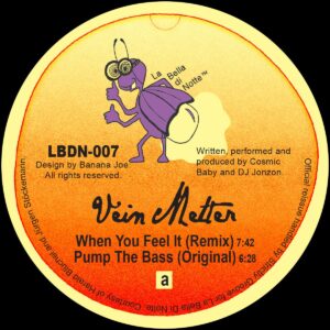 Vein Melter - When You Feel It / Pump The Bass - La Bella Di Notte - LBDN-007 - 12", RE, Gol