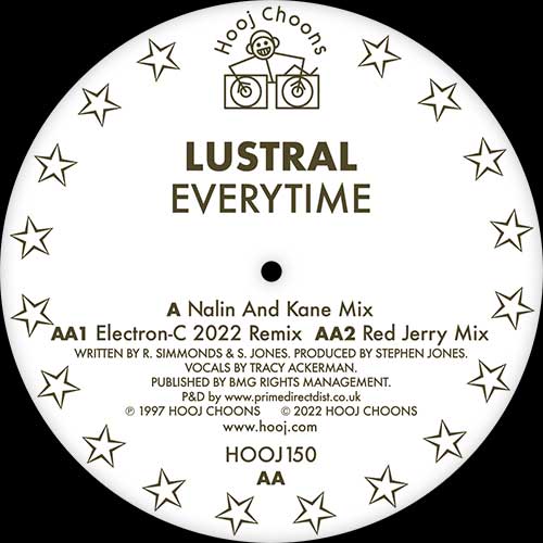 Lustral - Everytime - HOOJ150 - HOOJ - Image 2